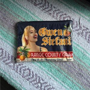 Gwen Stefani Orange County Girl Cosmetic Bag